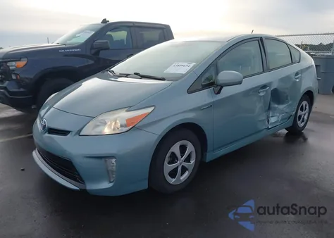 2013 Toyota Prius Two из США, поврежденный, VIN JTDKN3DU2D1645984